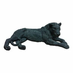Moe's Home Collection Table Decor Panthera Statue Black