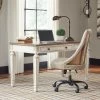 Signature Design By Ashley® Realyn - Ultimate Best In Class Home Office Lift Top Desk, Swivel Desk Chair