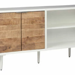 Ashley Furniture Shayland - White/brown - Accent Cabinet Cabinets