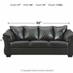 Ashley Furniture Betrillo - Black - Sofa Sofas