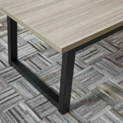 Ashley Furniture Tables Waylowe - Natural/black - Occasional Table Set (3/cn)