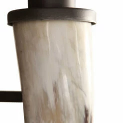 Buy ⌛ Accessories Uttermost Romany Horn Candle Sconce 💯 11 Accessories Uttermost Romany Horn Candle Sconce