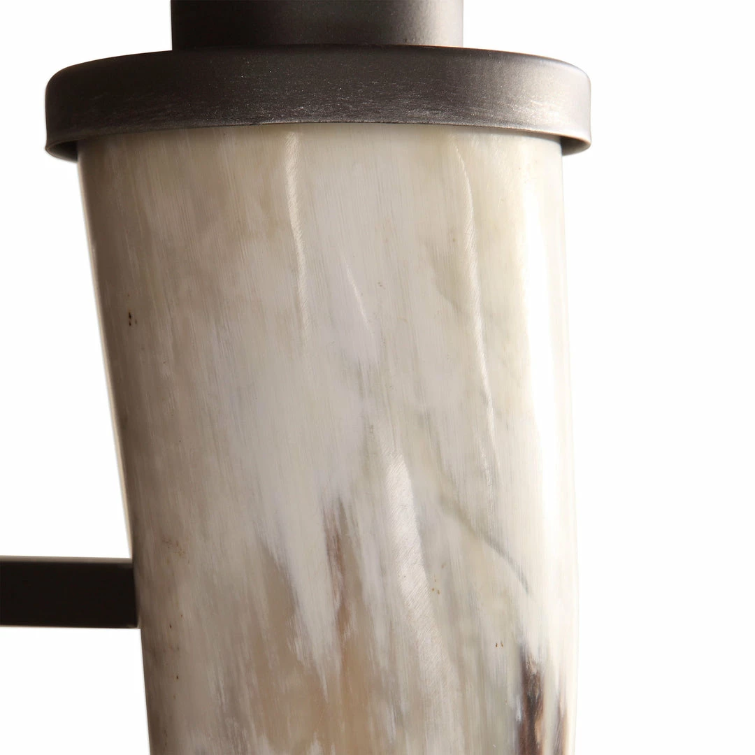 Buy ⌛ Accessories Uttermost Romany Horn Candle Sconce 💯 7 Accessories Uttermost Romany Horn Candle Sconce
