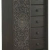 Ashley Furniture Chests Paxberry - Black - Dressing Chest