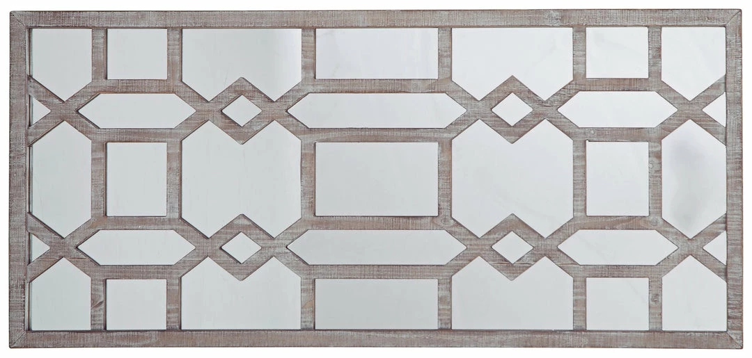 New 😉 Ashley Furniture Accessories Leora - Antique Gray - Accent Mirror 🧨 7 Ashley Furniture Accessories Leora - Antique Gray - Accent Mirror