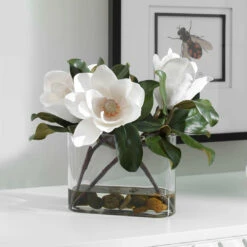 Uttermost Middleton Magnolia Flower Centerpiece Accessories