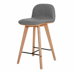 Moe's Home Collection Stools Napoli Counter Stool Grey