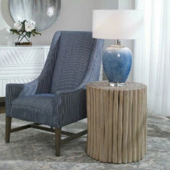 Uttermost Tectona Teak End Table Tables