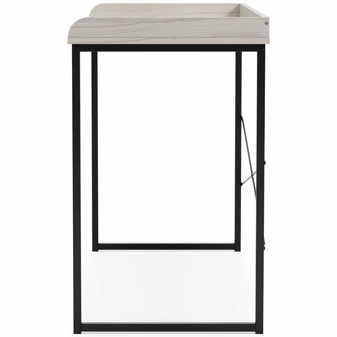 Cheap 👏 Signature Design By Ashley® Desks Bayflynn - White/black - Home Office Desk 💯 8 Signature Design By Ashley® Desks Bayflynn - White/black - Home Office Desk