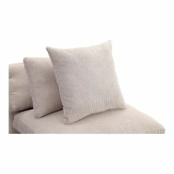 Moe's Home Collection Tumble Slipper Chair Cappuccino Sectional Pieces