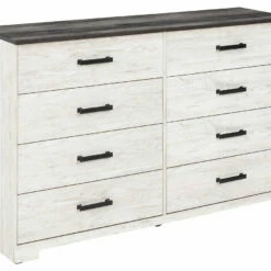 Ashley Furniture Shawburn - Attractive/Charcoal Gray - Six Drawer Dresser Dressers