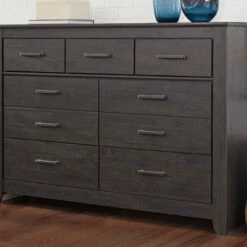 Brand new 🔔 Ashley Furniture 👗 Dressers Brinxton - Charcoal - 👗 Dresser, Mirror 💯 23 Ashley Furniture Dressers Brinxton - Charcoal - Dresser, Mirror