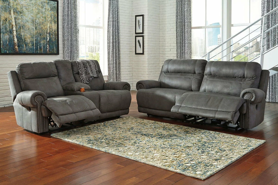 Discount 👏 Signature Design By Ashley® Austere - Ultimate Best In Class 2 Seat Reclining Sofa, Double Reclining Loveseat With Console 🔔 3 Signature Design By Ashley® Austere - Ultimate Best In Class 2 Seat Reclining Sofa, Double Reclining Loveseat With Console