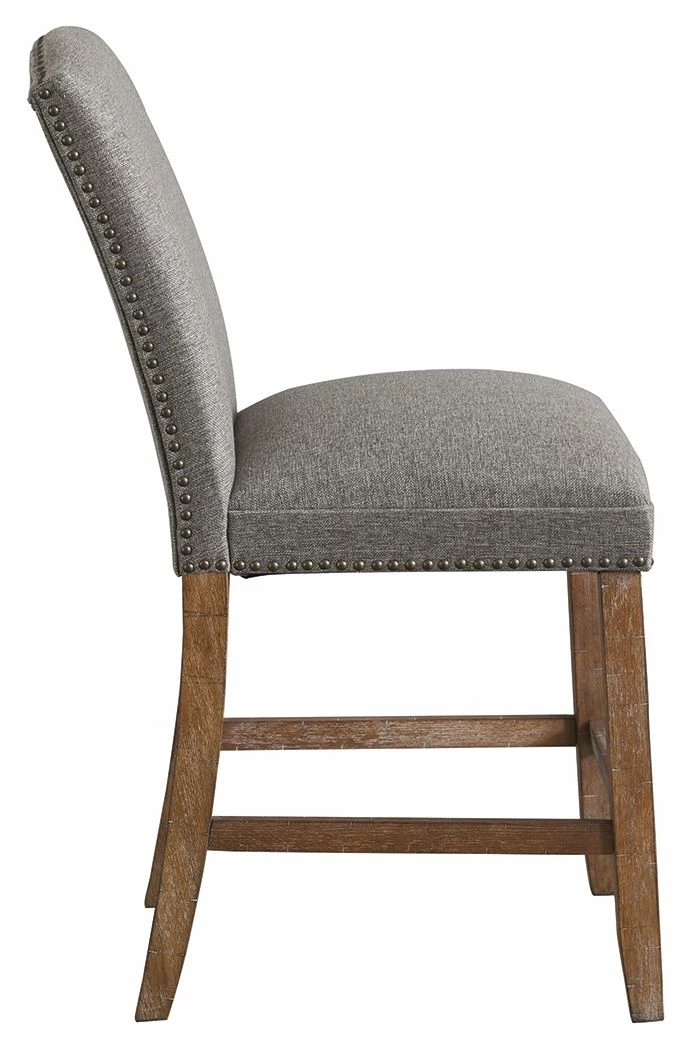 Best deal 🤩 Ashley Furniture Aleeda - Brown/gray - Upholstered Barstool (2/cn) 🧨 6 Ashley Furniture Aleeda - Brown/gray - Upholstered Barstool (2/cn)