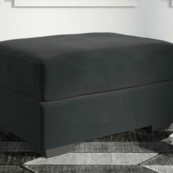 Ashley Furniture Ottomans Gleston - Onyx - Ottoman