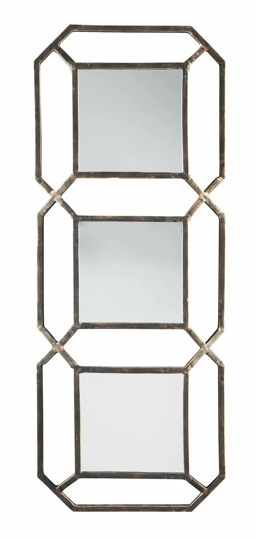 Best deal 🧨 Ashley Furniture Savane - Antique Gold Finish - Accent Mirror Accessories 🎉 6 Ashley Furniture Savane - Antique Gold Finish - Accent Mirror Accessories