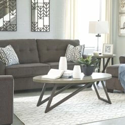 Ashley Furniture Alsen - Granite - Sofa Sofas