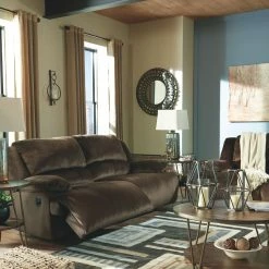Signature Design By Ashley® Clonmel - Chocolate - 3 Pc. - Reclining Sofa, Loveseat, Recliner Reclining Furniture