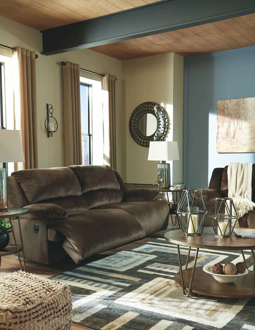 Outlet 😍 Signature Design By Ashley® Clonmel - Chocolate - 3 Pc. - Reclining Sofa, Loveseat, Recliner Reclining Furniture 😉 4 Signature Design By Ashley® Clonmel - Chocolate - 3 Pc. - Reclining Sofa, Loveseat, Recliner Reclining Furniture