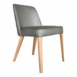 Moe's Home Collection Outlaw Dining Chair Dark Grey-m2 Chairs