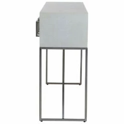 Uttermost Abaya White Console Table Tables
