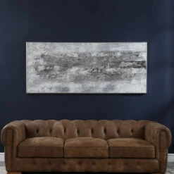 Uttermost Weathered Stone Hand Painted Canvas Accessories