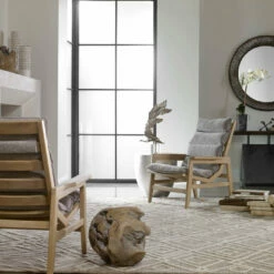 Uttermost Isola Oak Accent Chair Chairs