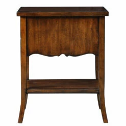 Uttermost Carmel Wood End Table