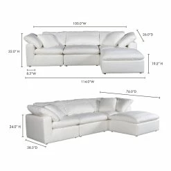 Best reviews of 👍 Moe's Home Collection Terra Condo Lounge Modular Sectional Livesmart Fabric Cream Sectionals 👍 10 Moe's Home Collection Terra Condo Lounge Modular Sectional Livesmart Fabric Cream Sectionals