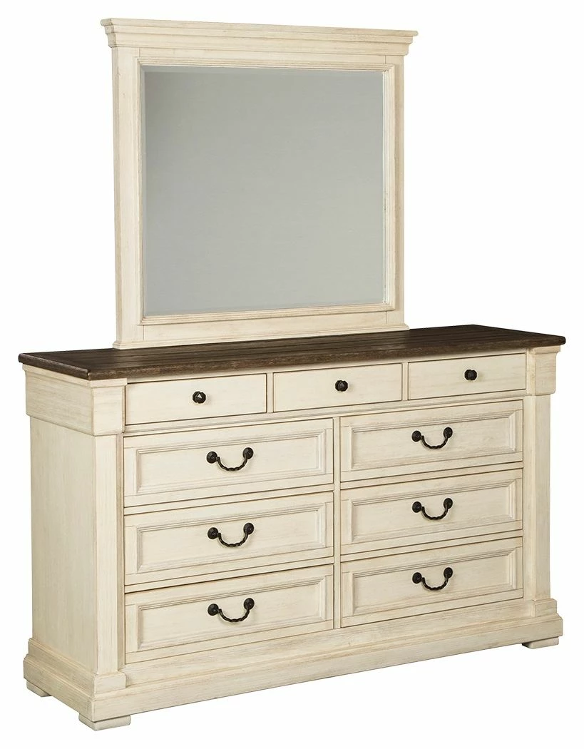 Best Pirce ⌛ Ashley Furniture Bolanburg - 👗 Dresser, Mirror 😍 8 Ashley Furniture Bolanburg - Dresser, Mirror