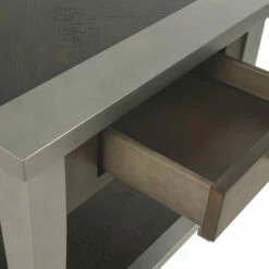 Ashley Furniture Tables Branbury - Grayish Brown - Rectangular End Table