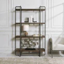 Bookcases Uttermost Stilo Urban Industrial Etagere
