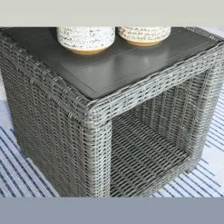 Ashley Furniture Elite Park - Gray - Square End Table