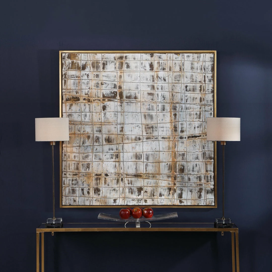 New 👏 Uttermost Egyptian Linen Abstract Art Accessories ✨ 6 Uttermost Egyptian Linen Abstract Art Accessories