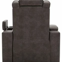 Ashley Furniture Hyllmont - Gray - Pwr Recliner/adj Headrest Reclining Furniture