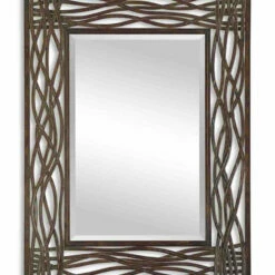 Accessories Uttermost Dorigrass Brown Metal Mirror