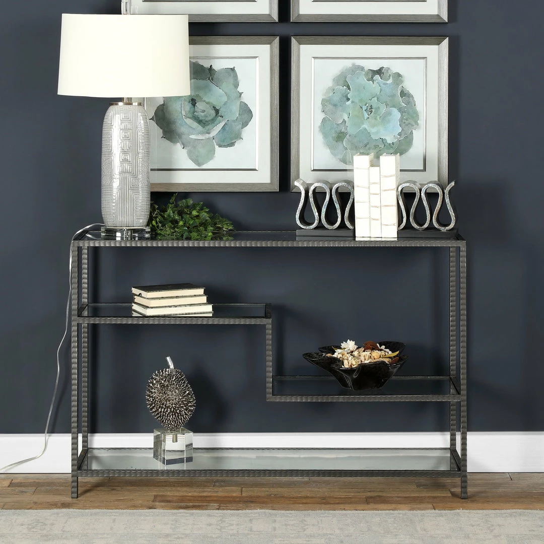 Hot Sale ๐ Uttermost Leo Industrial Console Table ๐ 7 Uttermost Leo Industrial Console Table