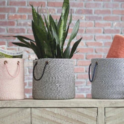 Best Sale 🥰 Ashley Furniture Eider - Black - Basket Table Decor 🌟 7 Ashley Furniture Eider - Black - Basket Table Decor