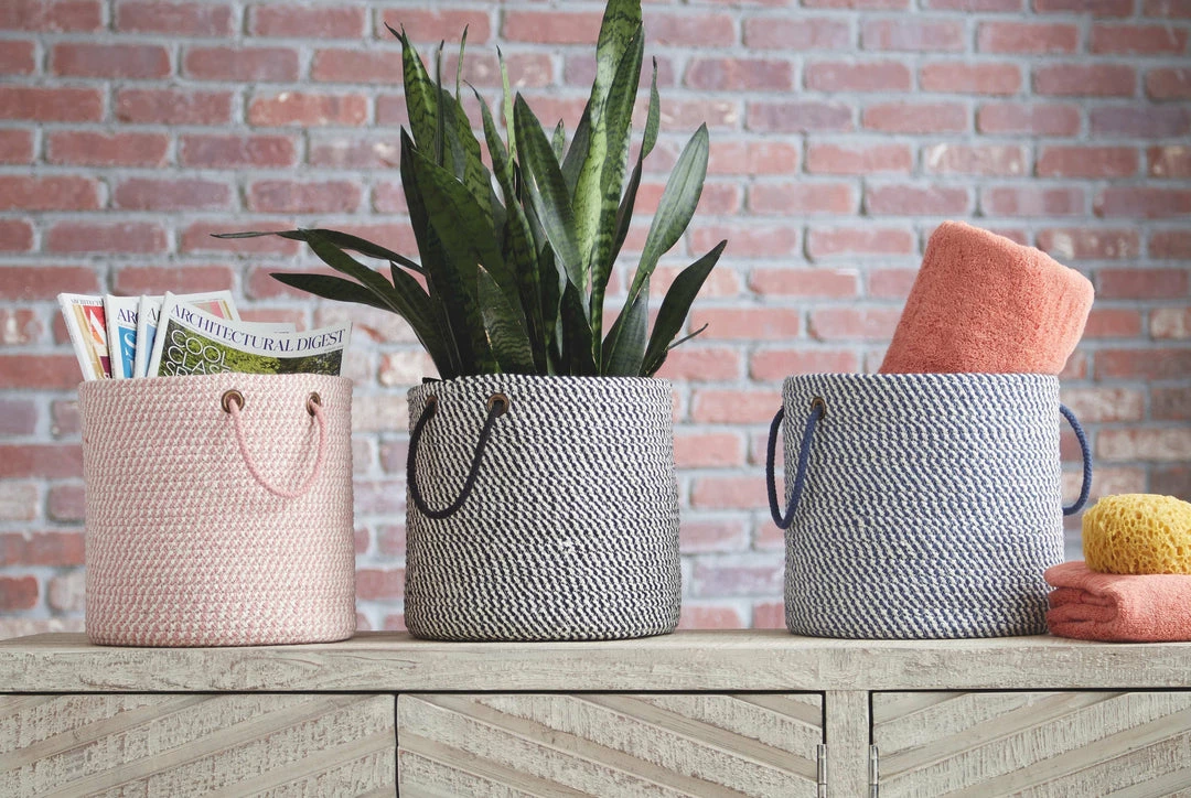 Buy 🔥 Ashley Furniture Eider - Pink - Basket 🔥 4 Ashley Furniture Eider - Pink - Basket