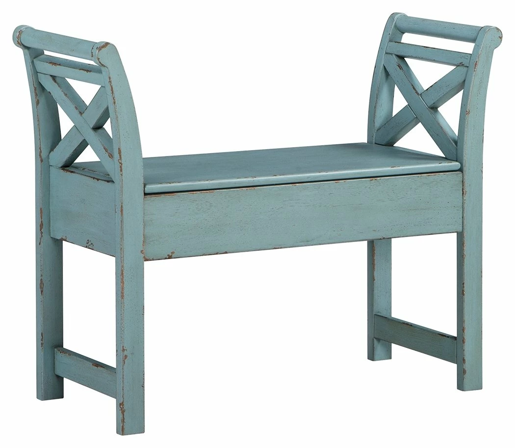 Best Pirce ❤️ Ashley Furniture Heron Ridge - Accent Bench 🌟 3 Ashley Furniture Heron Ridge - Accent Bench
