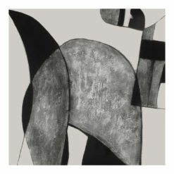 Moe's Home Collection Accessories Happiness 2 Abstract Ink Print Wall Décor