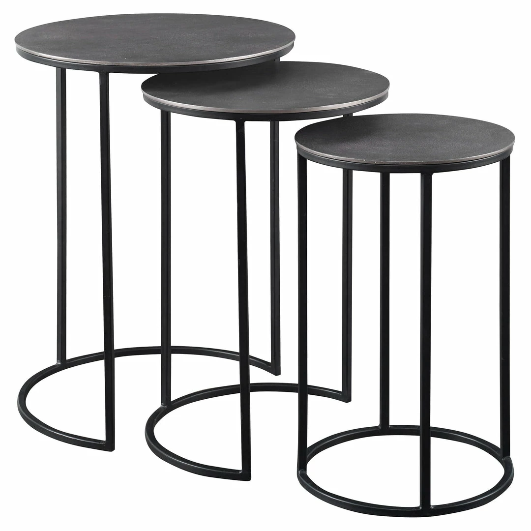 Discount 👏 Uttermost Erik Metal Nesting Tables, S/3 ⭐ 3 Uttermost Erik Metal Nesting Tables, S/3