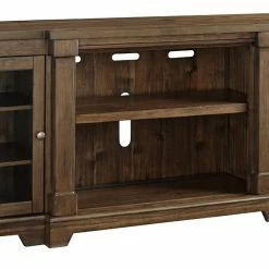 Ashley Furniture Flynnter - Medium Brown - Xl Tv Stand W/fireplace Option TV Stands
