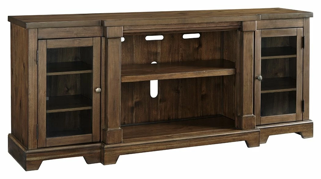 Flash Sale ✔️ Ashley Furniture Flynnter - Medium Brown - Xl Tv Stand W/fireplace Option TV Stands 🧨 3 Ashley Furniture Flynnter - Medium Brown - Xl Tv Stand W/fireplace Option TV Stands