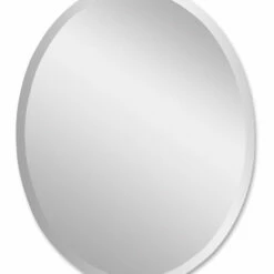 Uttermost Frameless Vanity Oval Mirror Accessories