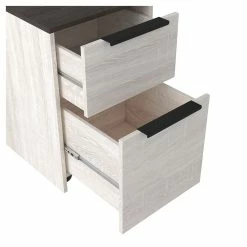 Wholesale 💯 Ashley Furniture Dorrinson - White / Black / Gray - File Cabinet ❤️ 20 Ashley Furniture Dorrinson - White / Black / Gray - File Cabinet