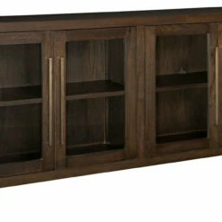 Ashley Furniture Balintmore - Dark Brown - Accent Cabinet - Horizontal