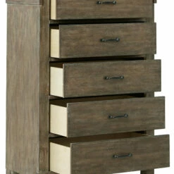 Ashley Furniture Chests Shamryn - Grayish Brown - Five Drawer Chest