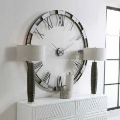 Uttermost Alistair Modern Wall Clock Accessories
