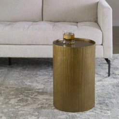Uttermost Adrina Drum Accent Table Tables